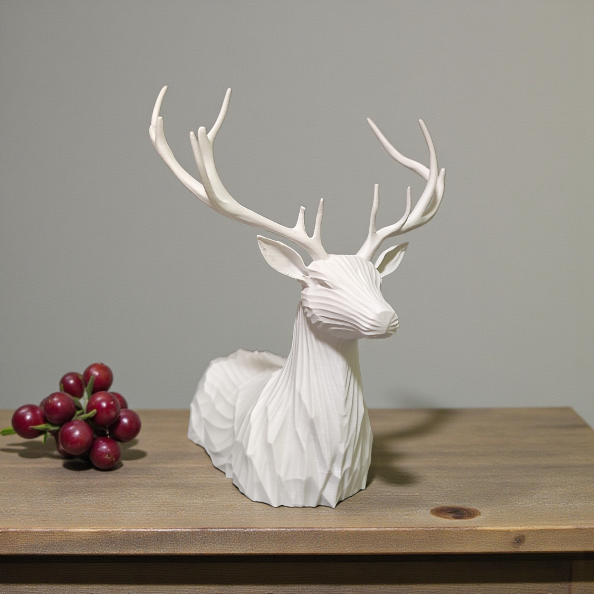 Abstract Stag Sculpture full view